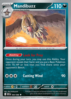 Mandibuzz 064 (WHT)