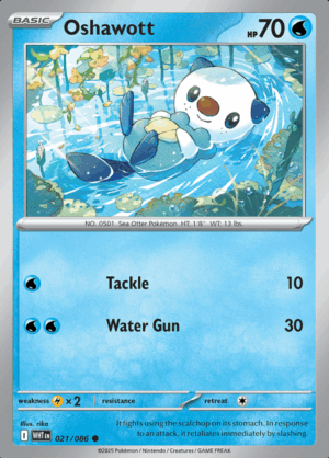 Oshawott 021 (WHT)