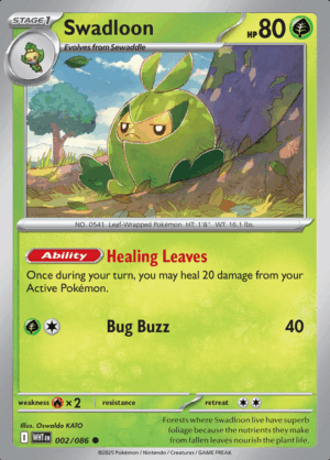 Swadloon 002 Reverse Holo (WHT)