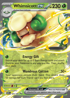 Whimsicott EX 005 (WHT)