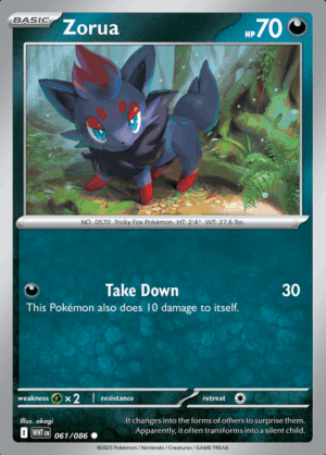 Zorua 061 (WHT)