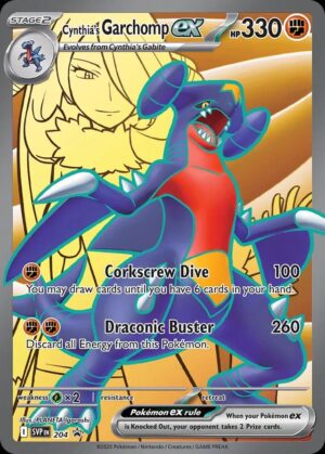 Cynthia's Garchomp EX 204