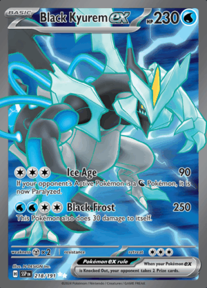 Black Kyurem EX 218 (SSP)