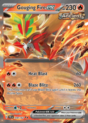 Gouging Fire EX 038 (TEF)