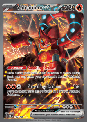 Volcanion EX 182 (JTG)