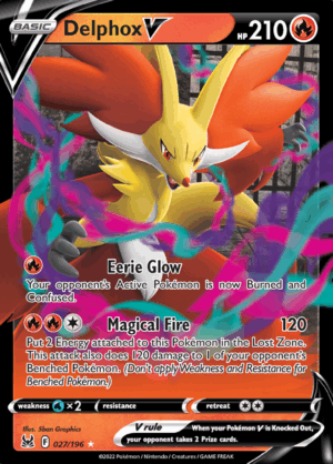 Delphox V 027 (LOR)