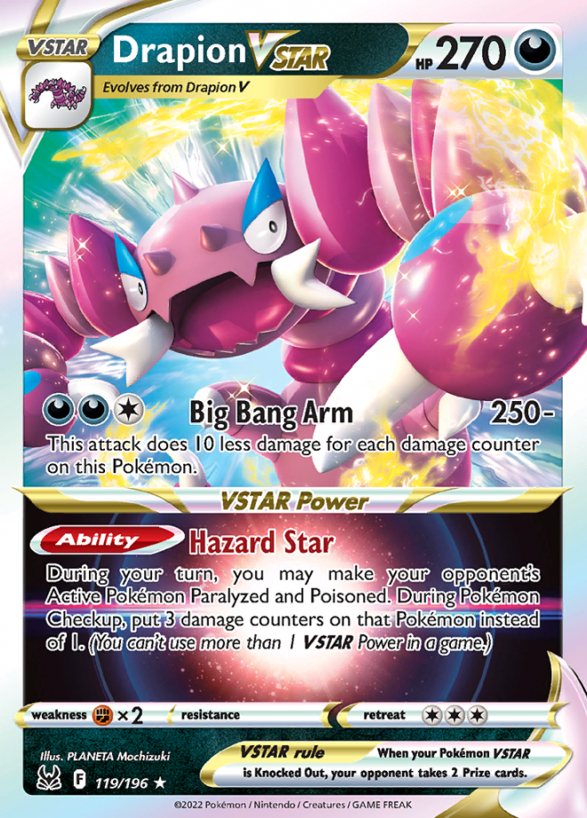 Drapion VSTAR 119 (LOR)