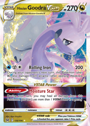 Hisuian Goodra VSTAR 136 (LOR)