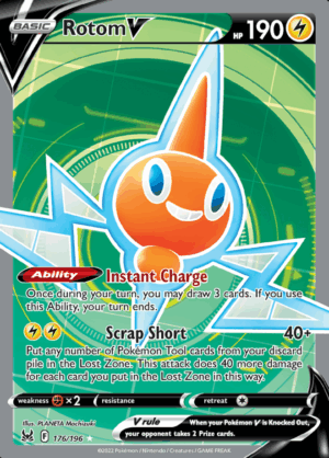 Rotom V 176 (LOR)