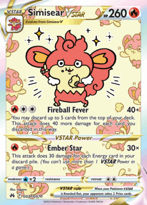Simisear Vstar GG37 (CRZ)