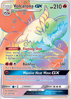 Volcarona GX 252 (CEC)