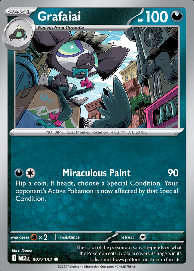 Grafaiai Reverse Holo 092 (MEG)