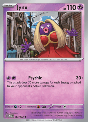 Jynx Reverse Holo 057 (MEG)