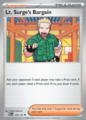 Lt. Surge's Bargain 120 (MEG)