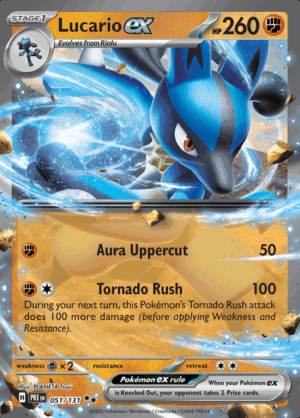 Lucario EX 051 (PRE)