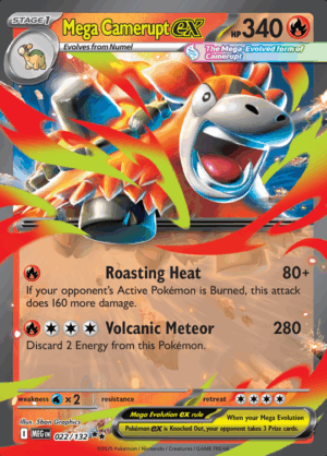 Mega Camerupt ex 022 (MEG)