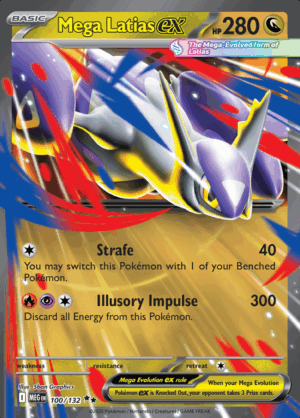 Mega Latias ex 100 (MEG)