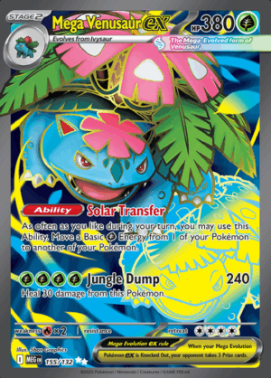 Mega Venusaur ex 155 (MEG)