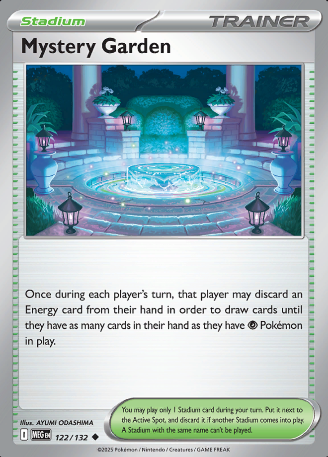 Mystery Garden Reverse Holo 122 (MEG)