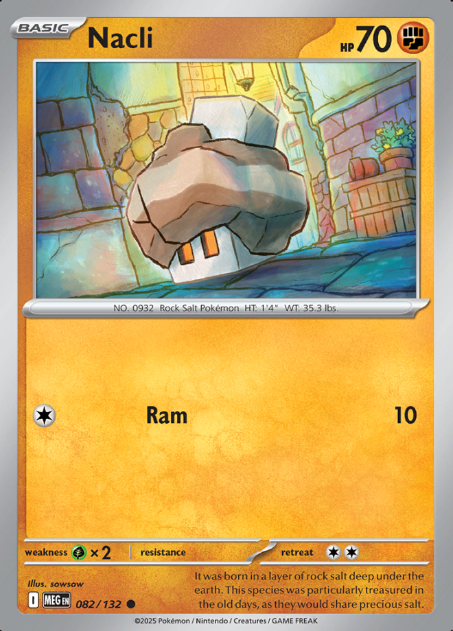 Nacli Reverse Holo 082 (MEG)