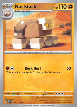 Naclstack Reverse Holo 083 (MEG)