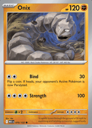 Onix Reverse Holo 070 (MEG)