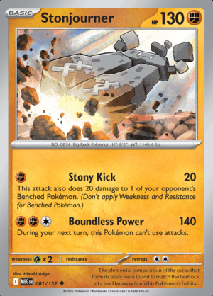 Stonjourner Reverse Holo 081 (MEG)