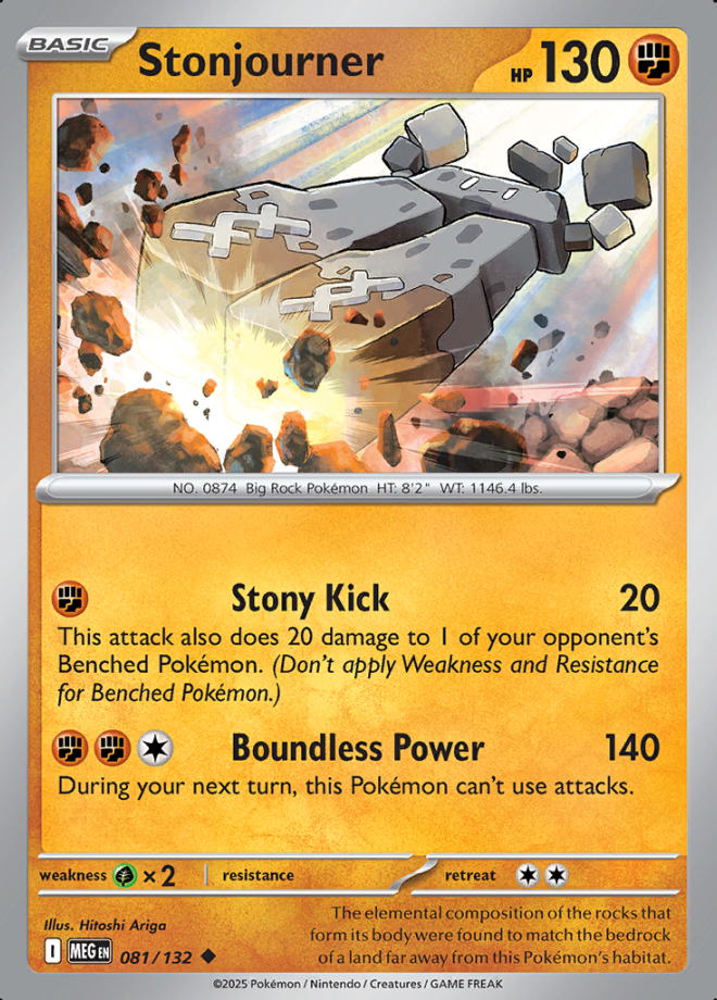 Stonjourner Reverse Holo 081 (MEG)