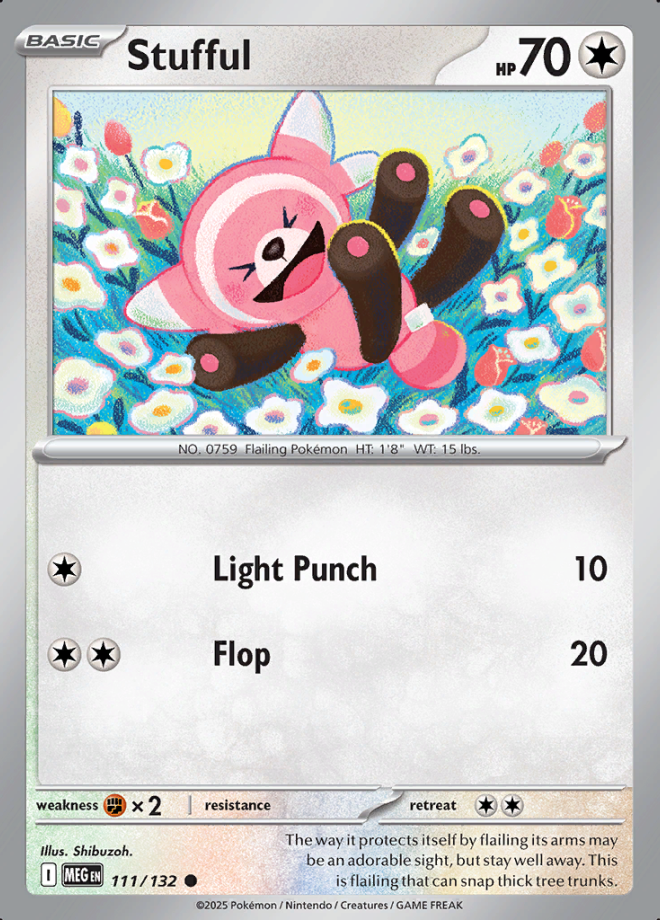 Stufful Reverse Holo 111 (MEG)
