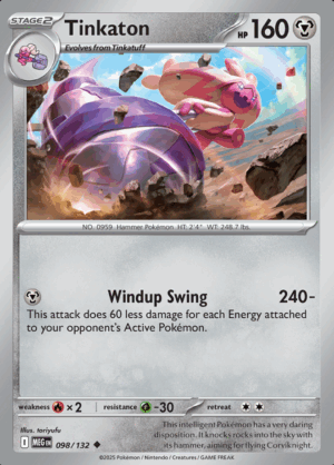 Tinkaton Reverse Holo 098 (MEG)