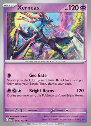 Xerneas Reverse Holo 064 (MEG)