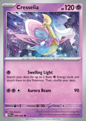 Cresselia 039 Reverse Holo (PFL)