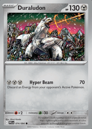 Duraludon 074 Reverse Holo (PFL)