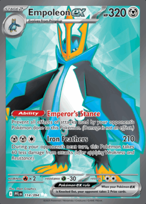 Empoleon ex 114 (PFL)
