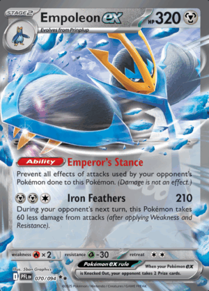Empoleon ex 070 (PFL)