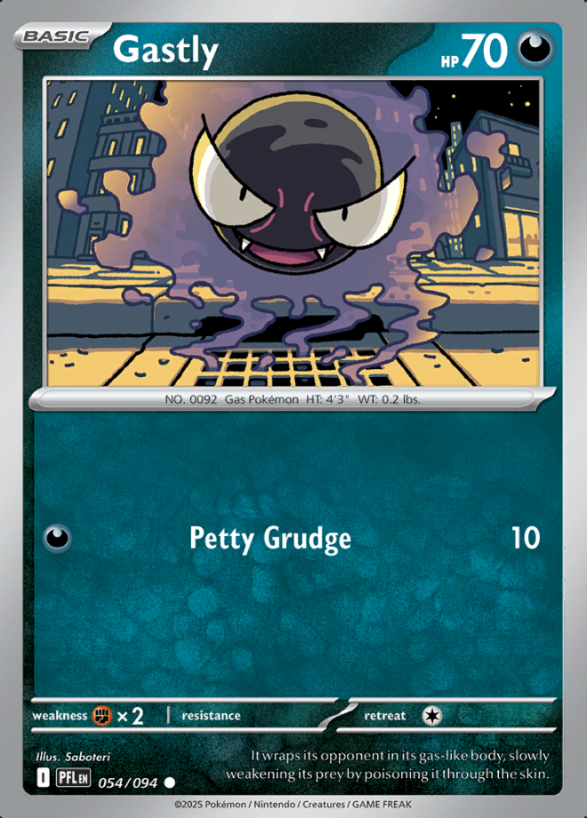 Gastly 054 (PFL)