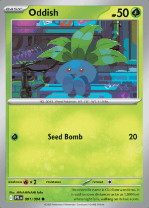 Oddish 001 (PFL)