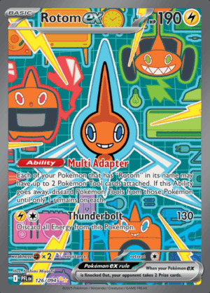 Rotom ex 126 (PFL)