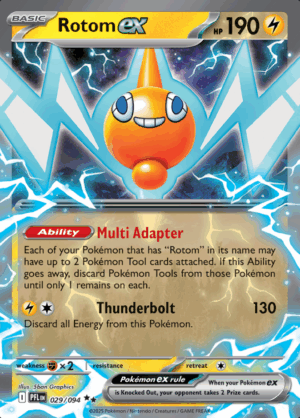 Rotom ex 029 (PFL)