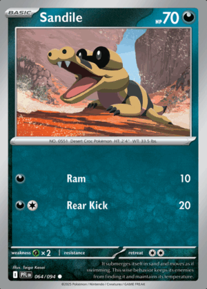 Sandile 064 Reverse Holo (PFL)