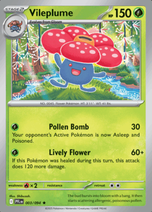 Vileplume HOLO 003 (PFL)