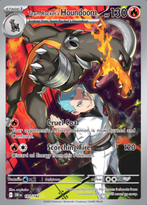 Team Rocket's Houndoom 191 (DRI)