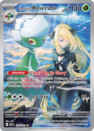Cynthia's Roserade 184 (DRI)