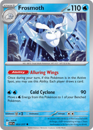 Frosmoth Reverse Holo -Energy pattern 053 (ASC)