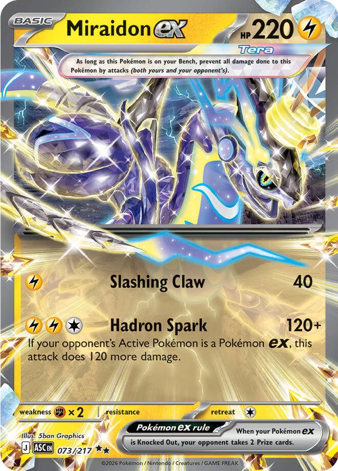 Miraidon EX 073 (ASC)