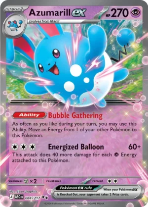 Azumarill EX 084 (ASC)