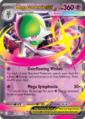 Mega Gardevoir EX 089 (ASC)