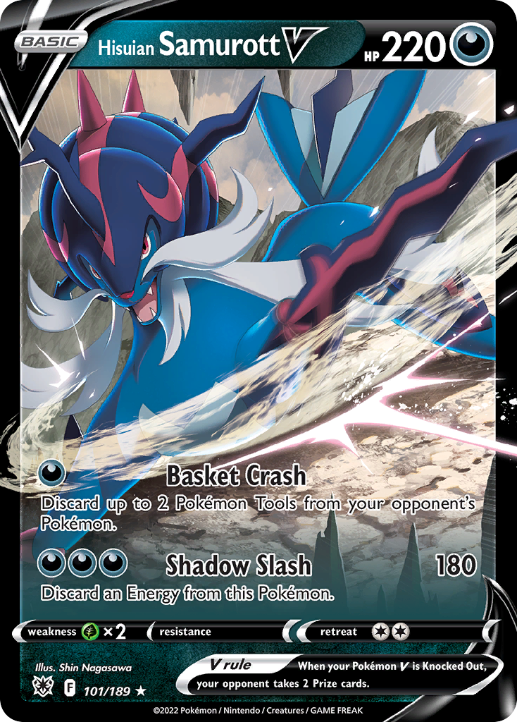 Hisuian Samurott V 101 (ASR)