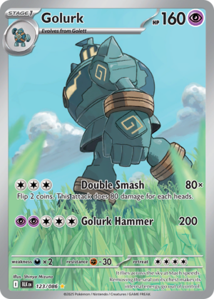 Golurk 123 (BLK)