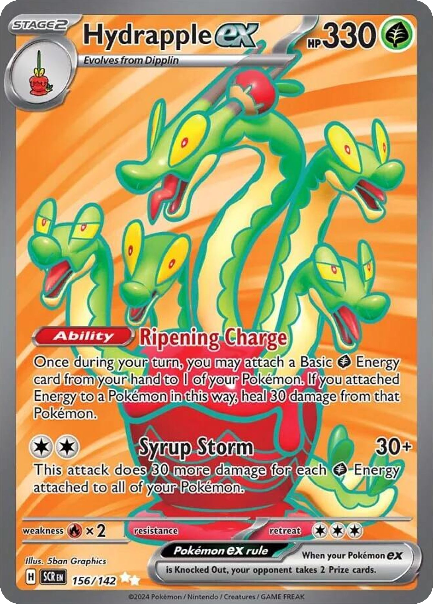 Hydrapple EX 156 (SCR)